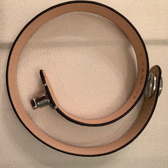 COACH leather wrap bracelet - Picture 3 of 3